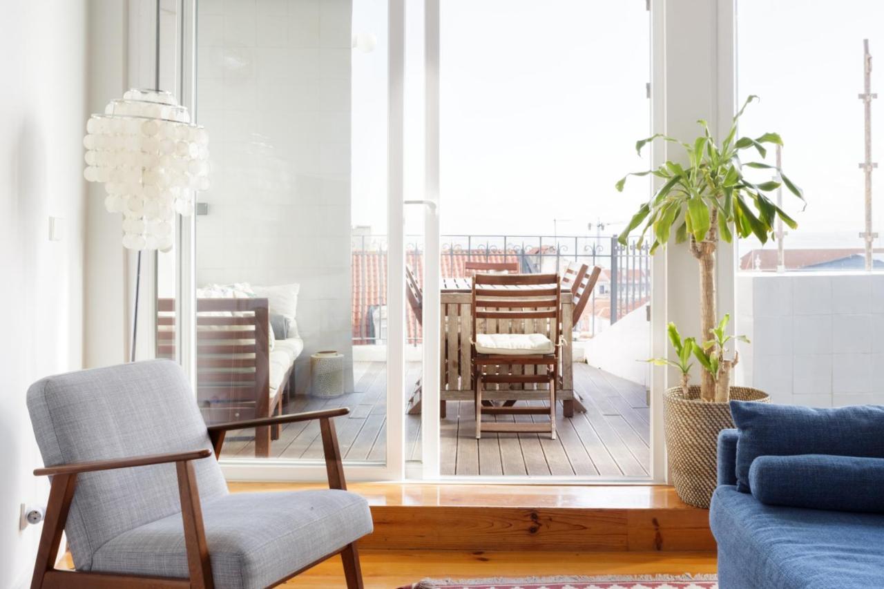 Amazing Rooftop Terrace With River And Historic City View 4 Bedrooms 4 Bathrooms Ac 19Th Century Building Chiado Lissabon Exterior foto